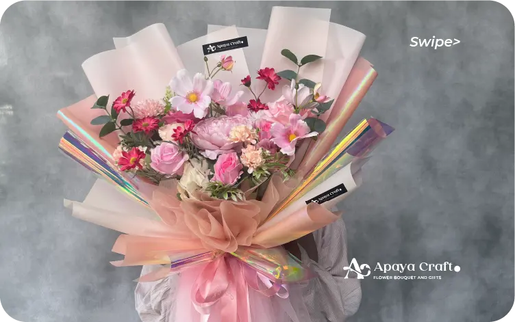 Kelas Artificial Flower Bouquet by Apaya Craft